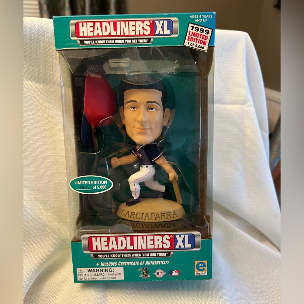 Limited edition Headlines XL Nomar Garciaparra figure